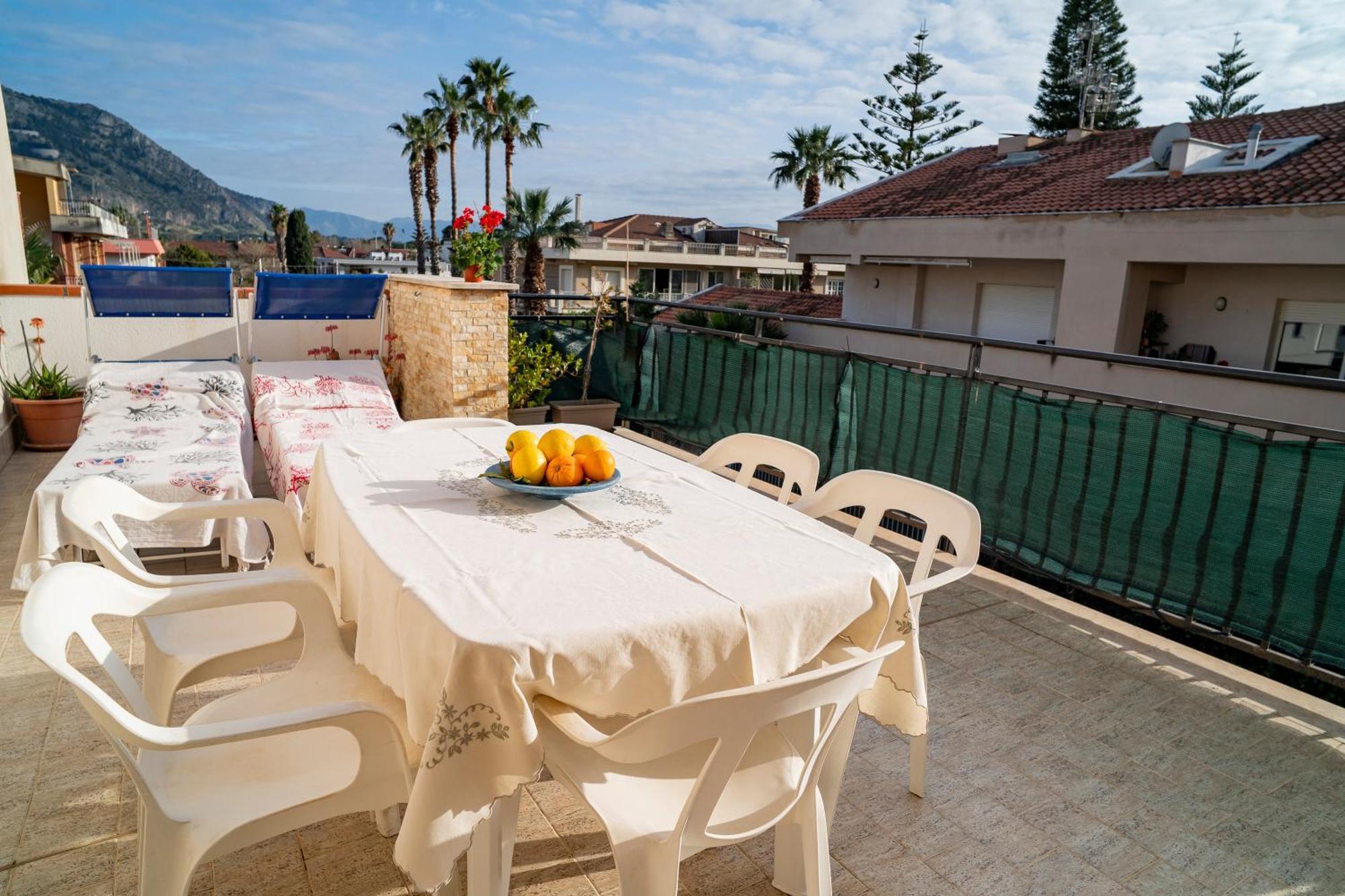 A Casa Di Mara Apartment Mondello Exterior foto